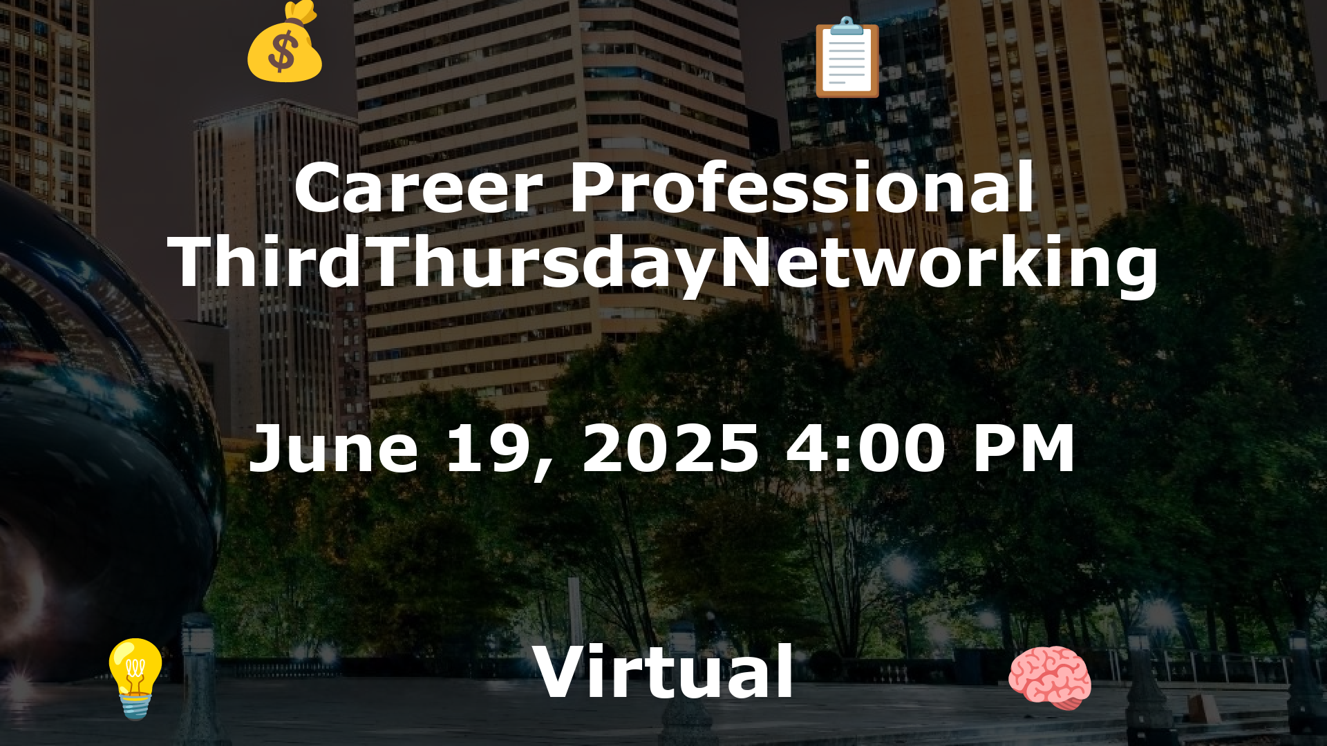 Career Professional ThirdThursdayNetworking  event image